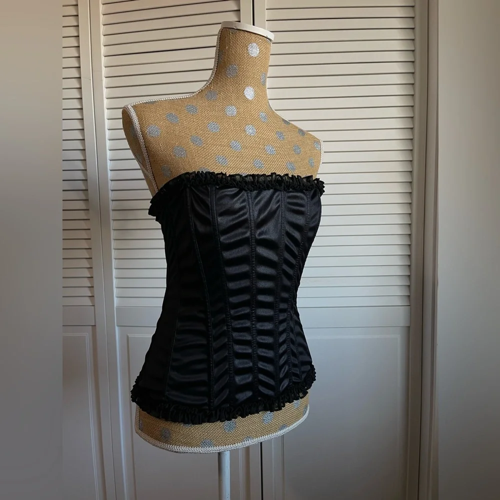 Cottelli Collection Black corset top